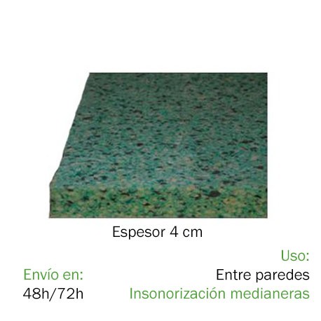 Aislante DISCO 80 (2 x 1,2 m)