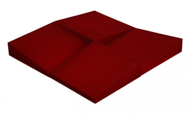 espuma absorbente roja