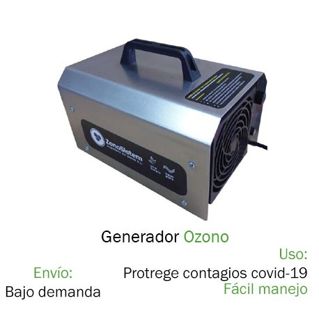 Generador Ozono desinfección coronavirus/ Covid-19 Mampara Coronavirus / Covid-19